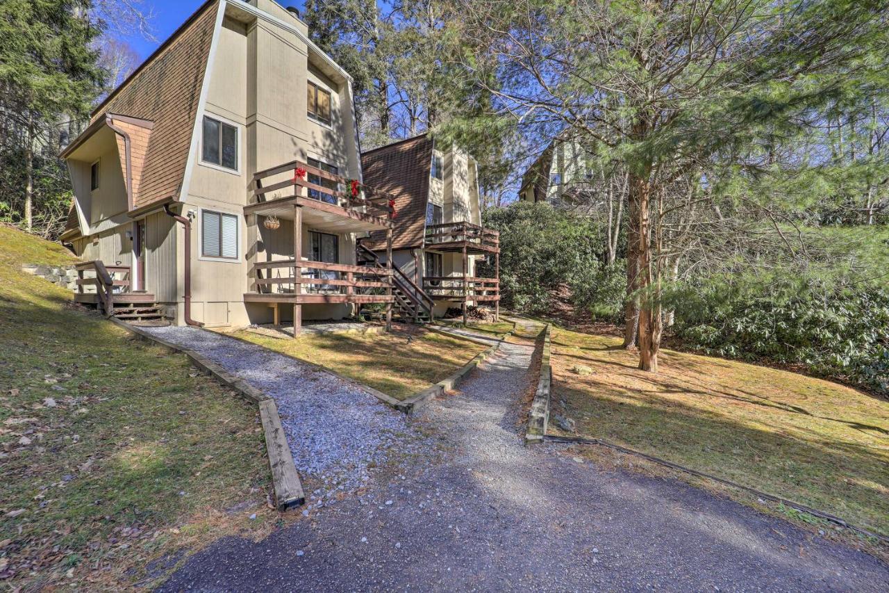 Banner Elk Mountain Retreat With Deck And Fireplace Exteriör bild