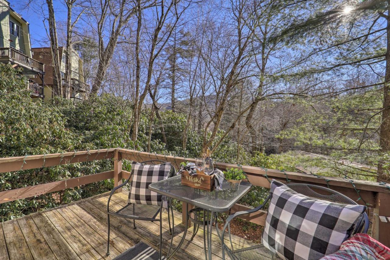Banner Elk Mountain Retreat With Deck And Fireplace Exteriör bild