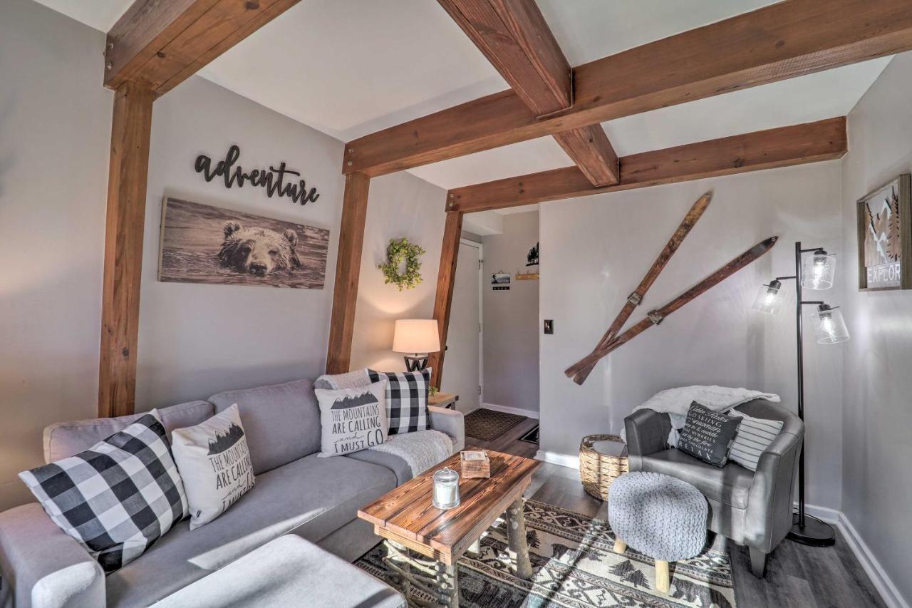 Banner Elk Mountain Retreat With Deck And Fireplace Exteriör bild